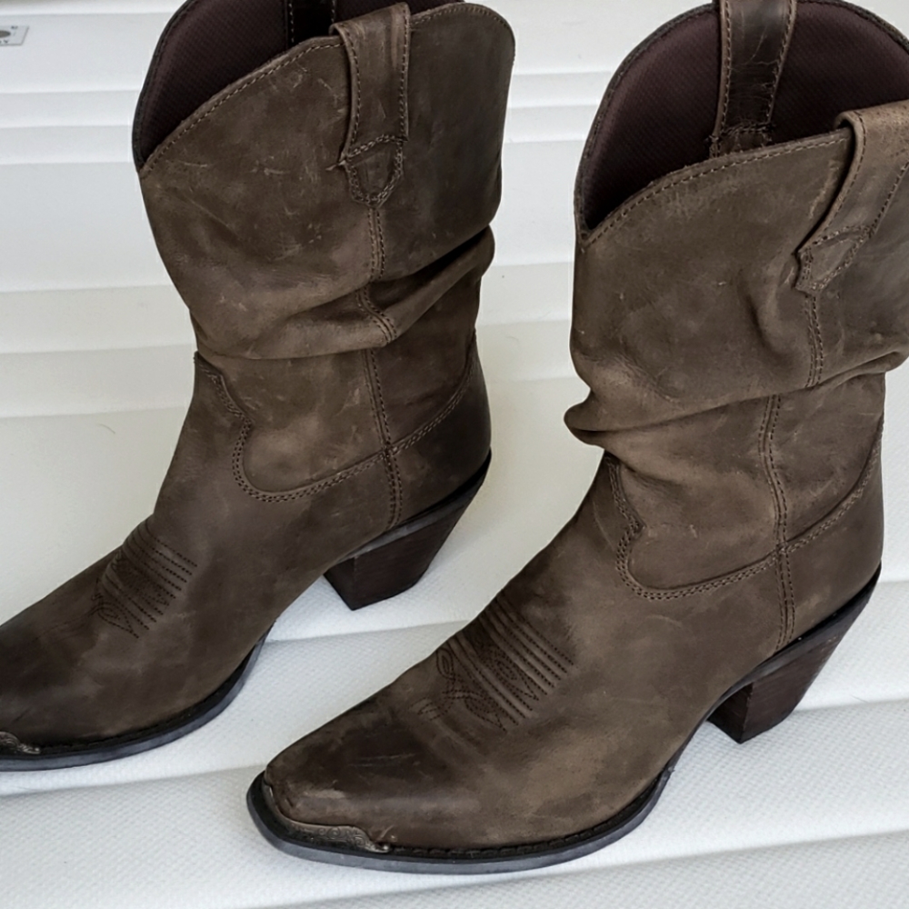 Crush by Durango - Women's Brown Slouch Boot